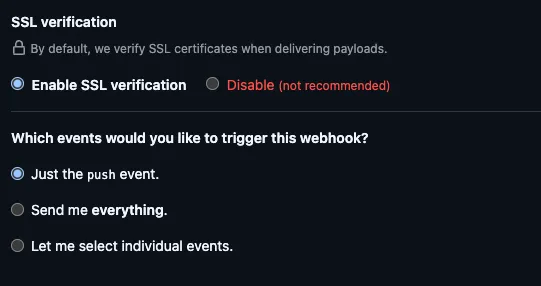 Enable SSL Verification