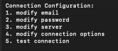 Configuring Zoho IMAP account