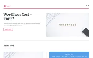 Screenshot of https://punicastudios.com/