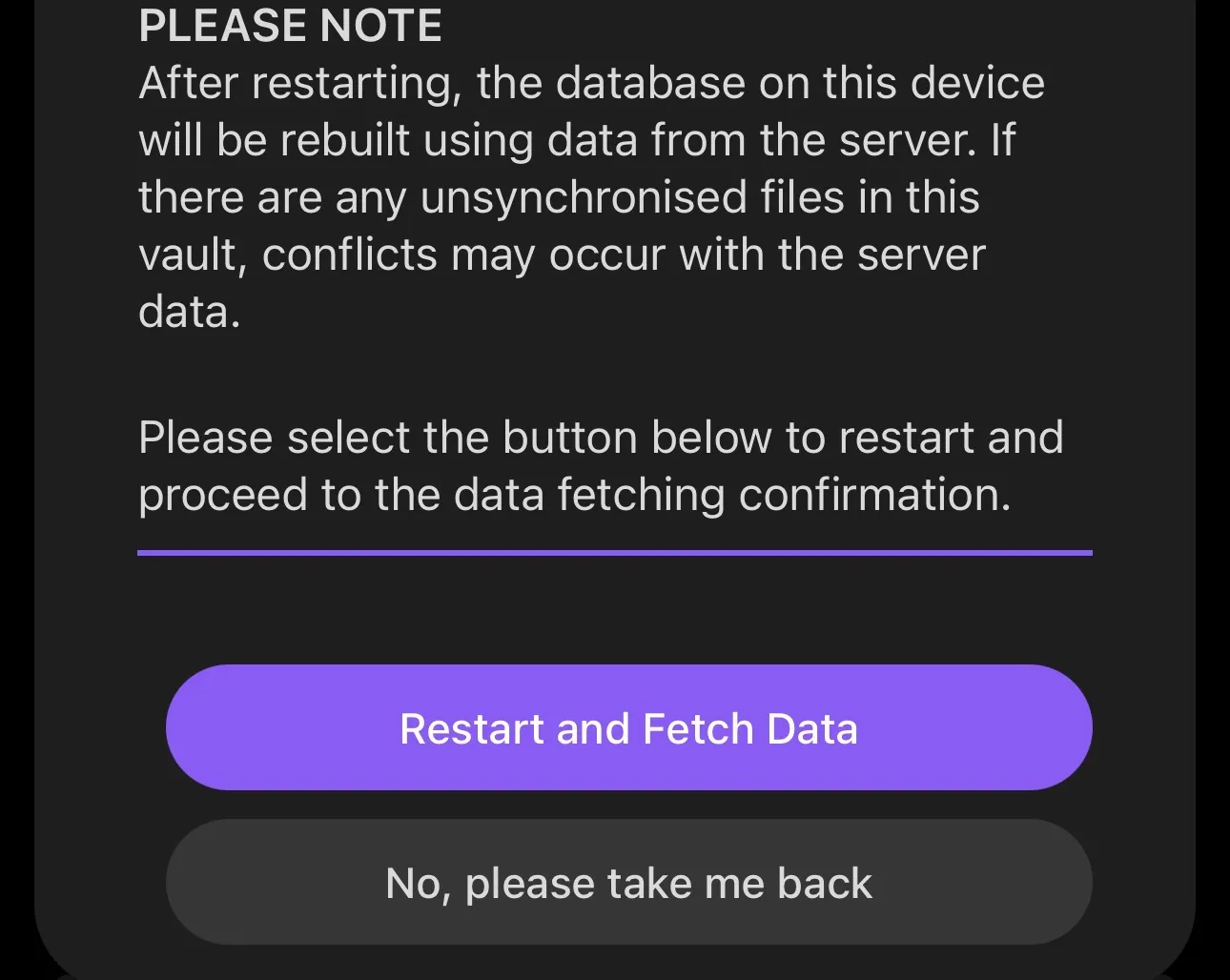 Self-hosted LiveSync Setup Other Devices Fetch Data