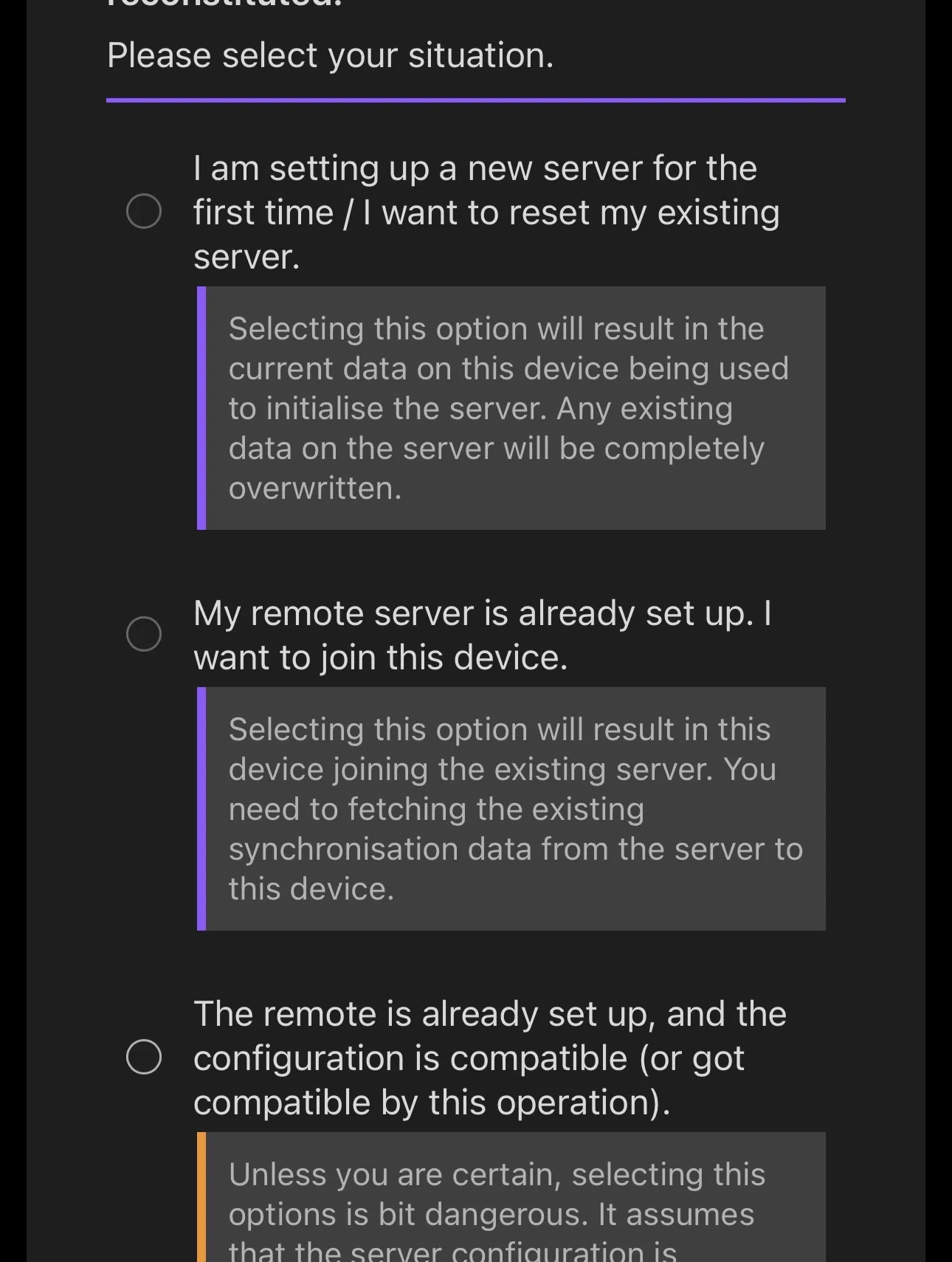 Self-hosted LiveSync Setup Other Devices